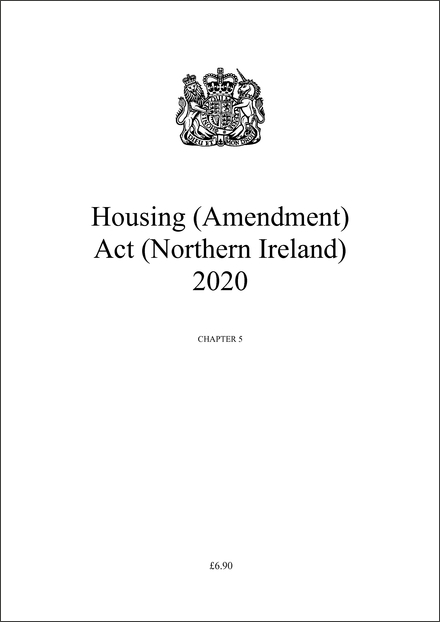 Housing (Amendment) Act (Northern Ireland) 2020