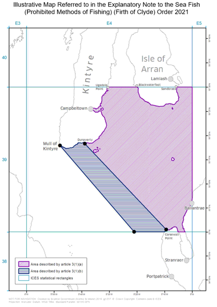 Map referred to in Explanatory Note