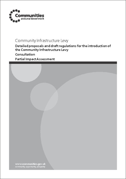 Partial Imapct Assessment of Community Infrastructure Levy