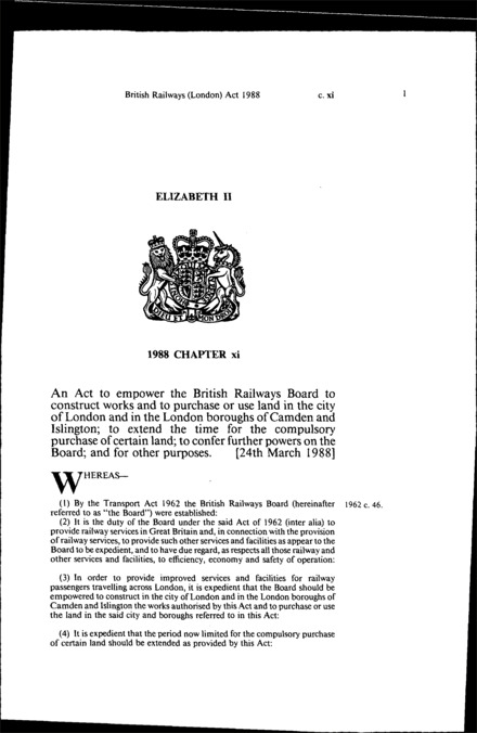 British Railways (London) Act 1988