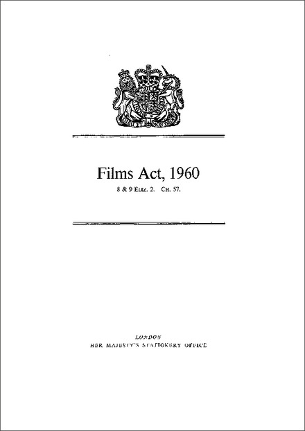 Films Act 1960