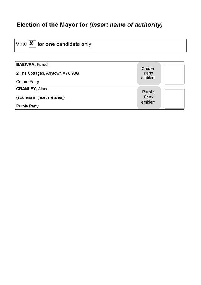 2018-07-24 Local Mayor ballot paper 2 candidates_Page_1