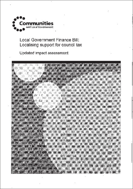 Impact Assessment to The Council Tax Reduction Schemes (Prescribed Requirements) (England) Regulations 2012