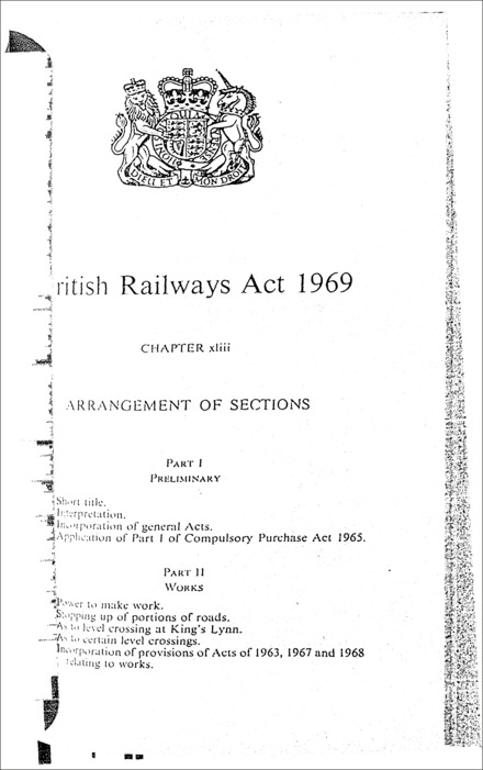 British Railways Act 1969