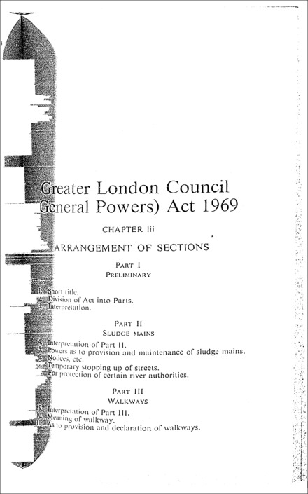 Greater London Council (General Powers) Act 1969