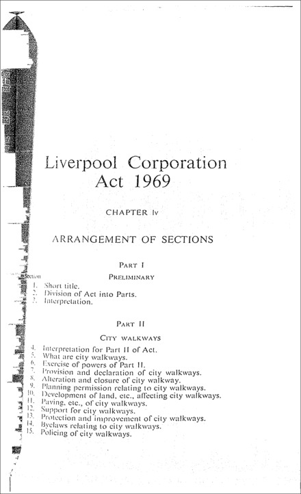 Liverpool Corporation Act 1969