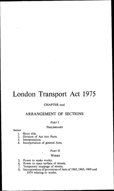 London Transport Act 1975