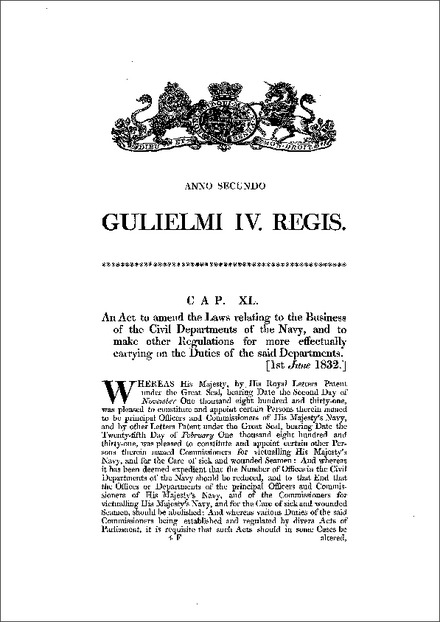 Admiralty Act 1832