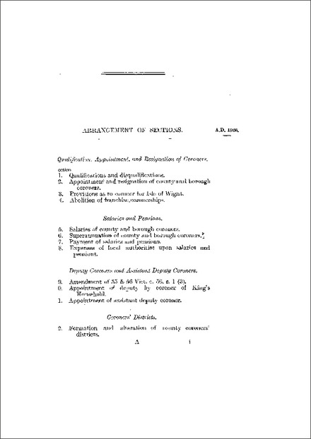 Coroners (Amendment) Act 1926