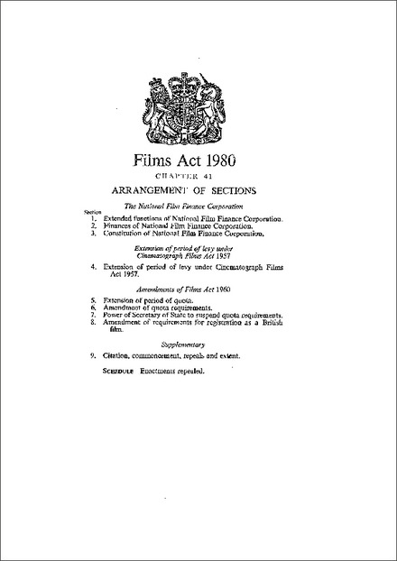 Films Act 1980